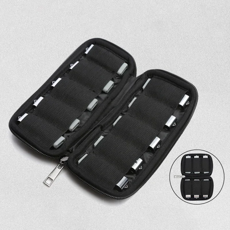 

U-диск сумка для хранения флэш-накопителей Портативный USB защитный Пылезащитный ежедневный против царапин влажной пыли ударопрочный Органайзер