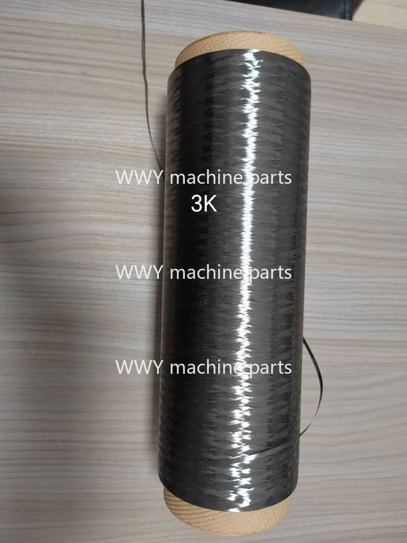300m Carbon Fiber Wire High Temperature Resistance Conductive And Tensile Resistance 3K Conductive Heating Wire New