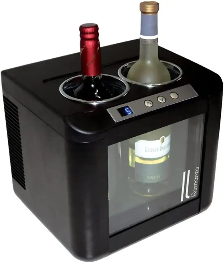 IL-OW002 Chiller Refrigerator with Open Countertop Freestanding Design Electric Wine Cooler with Adjustable Temperature 2