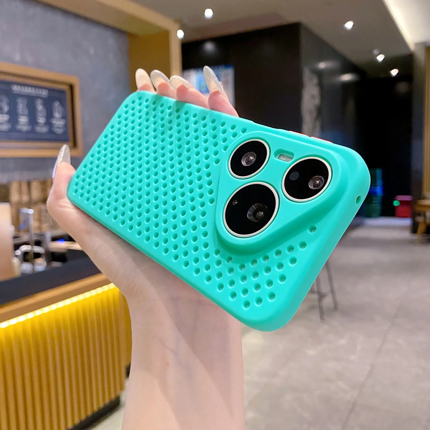 Cooling Breathable Ultra-Thin Soft TPU Shockproof Matte Phone Case
