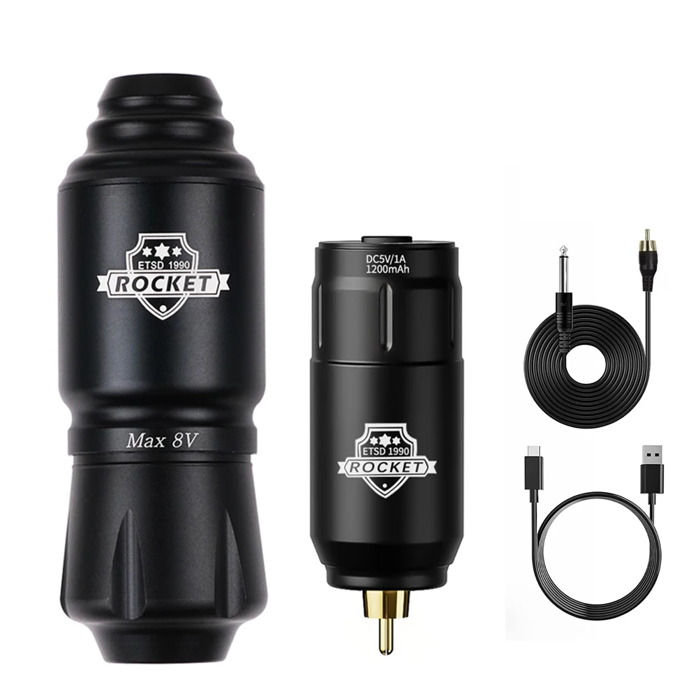 Tattoo Supplies Tattoo Kit Tattoo Pen Wireless Tattoo Machine Kit 10000RPM Rechargeable Cordless