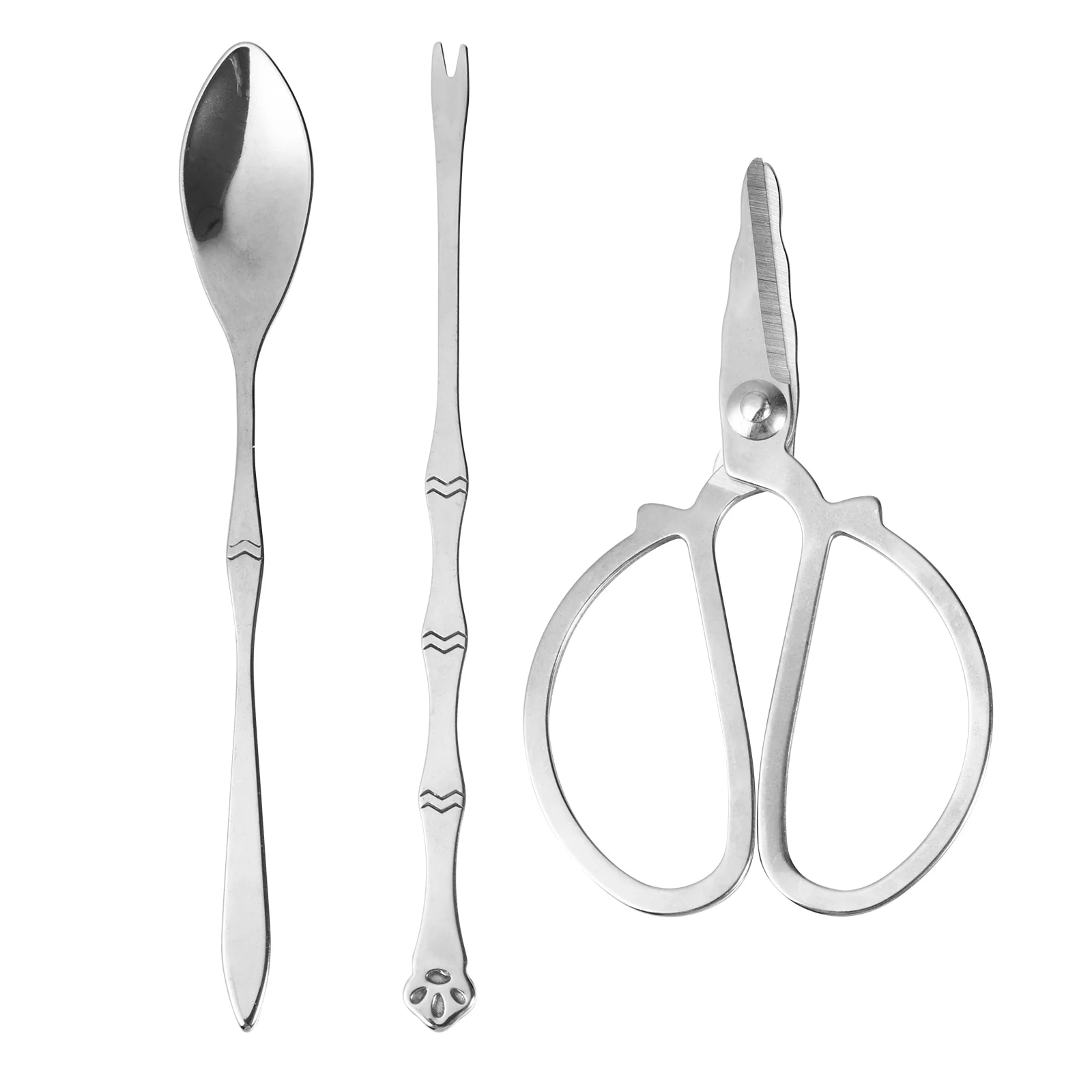 

Crab Eating Tool Stainless Steel Tools Lobster Shellers Biscuits Pliers Small Gadget
