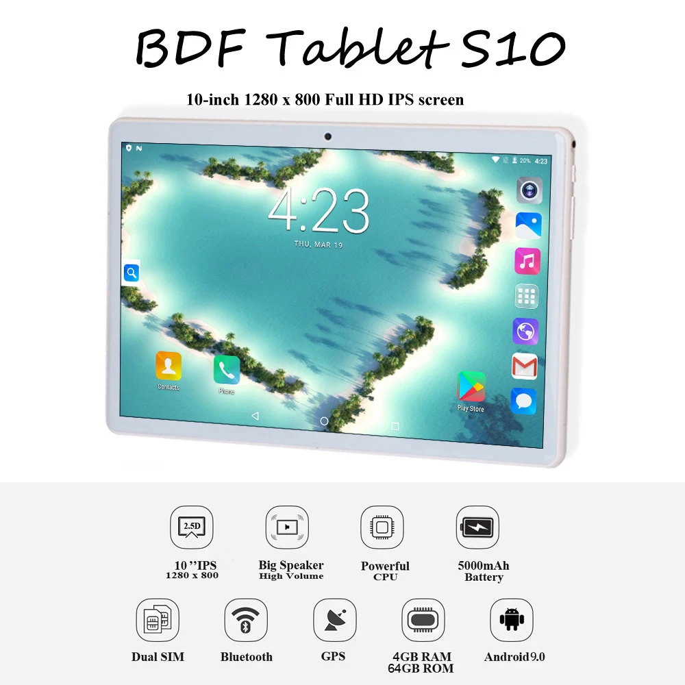 10.1 Cal Android 9.0 Tablet Pc osiem rdzeni podwójne karty SIM 4GB RAM 64GB przechowywania планшеты 3G telefon wywołanie Tab Hipad Pro tablety 10 2 10.1 Cal Android 9.0 Tablet Pc osiem rdzeni podwójne karty SIM 4GB RAM 64GB przechowywania планшеты 3G telefon wywołanie Tab Hipad Pro tablety 10 2