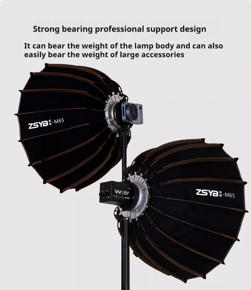ZSYB Mini Bowens Mount Adapter Ring Original Adapter to Bowens Bayonet for ZSYB/Zhiyun Fill Light camera flash adapter,bowens mount bracket holder