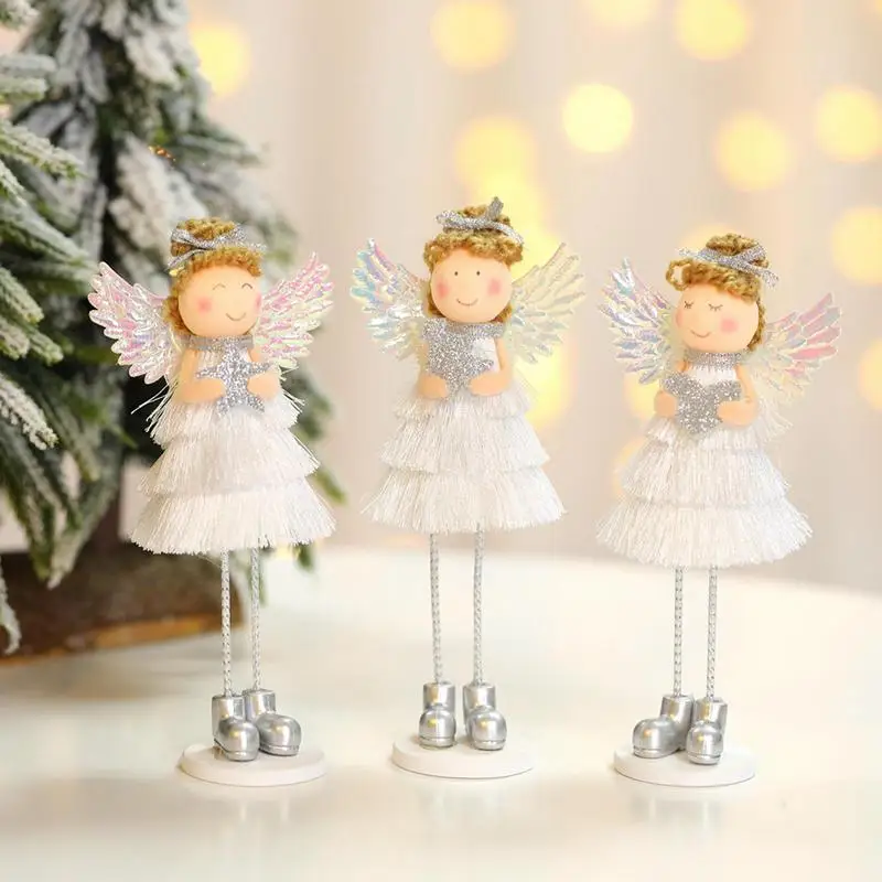 

Christmas Angel Ornaments Cute Christmas Angel Doll Pendant Christmas Hangable Ornament Home Decoration For Christmas Occasion