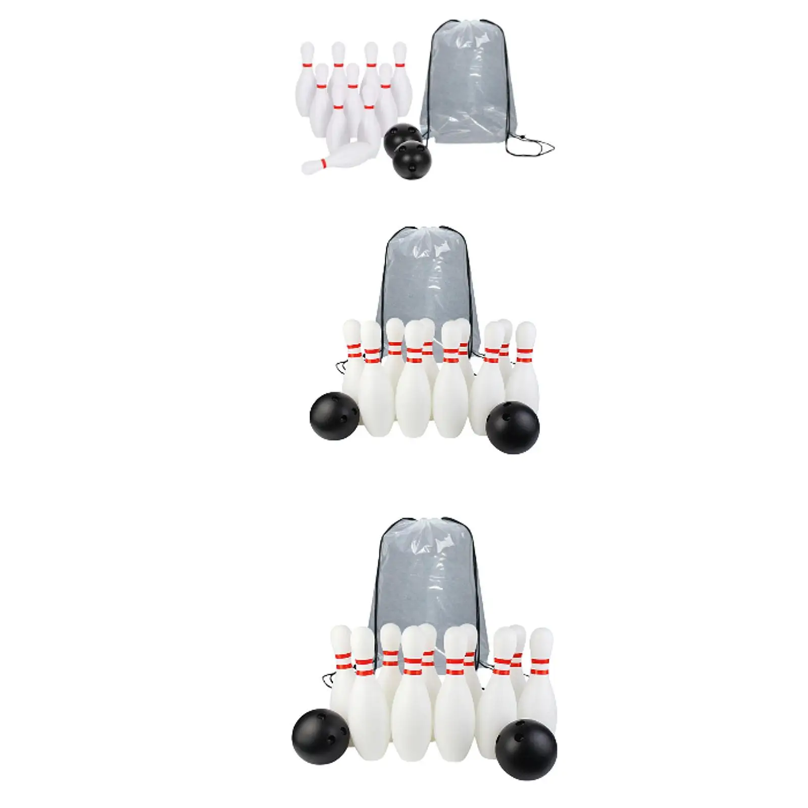 Kids Bowling Set Interactive Early Development Educational Outdoor Bowling Toys for Playground Activities Yard Lawn Backyard