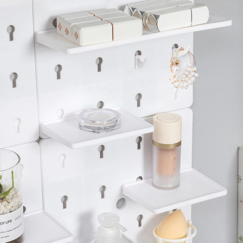 Perforation-Free Wall-Mounted Plastic Shelf 4