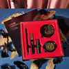 Beauty Makeup Cosmetics Gift Box Set Black White Swan Mushroom Air Cushion Setting Powder Lipstick Highlighter Make Up Tool 6