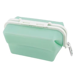 Reusable Food Grade Silicone Storage Bags - Leakproof, Heat - Resistant, and Perfect (Green)