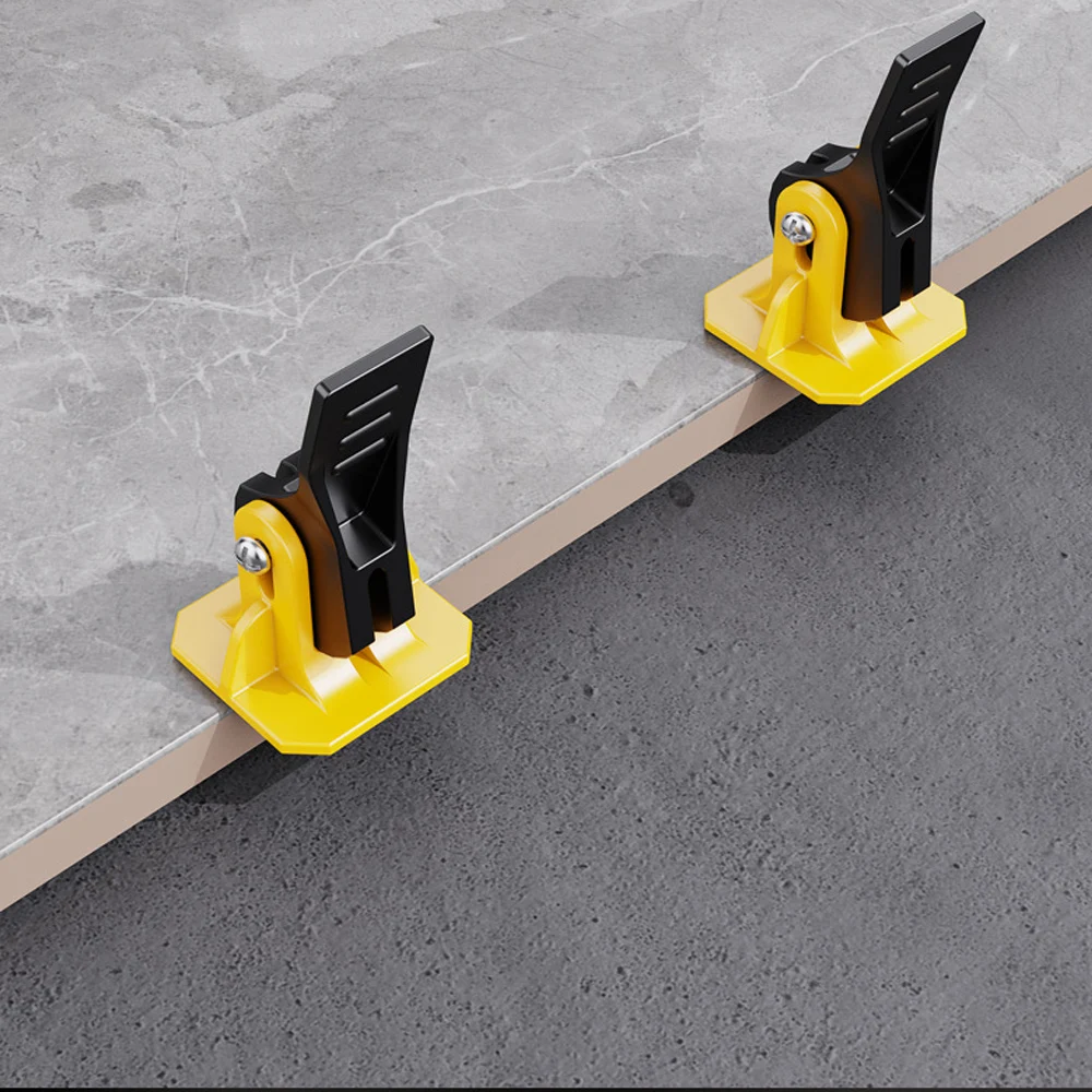 50Pcs Tile Leveler Adjuster 1.5mm Reusable Floor Tile Tool Positioning Artifacts Leveler Locator Tool For Tile 4