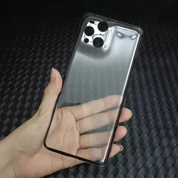 Crystal-Clear Glass Back Cover Replacement with Adhesive Sticker (Transparent)