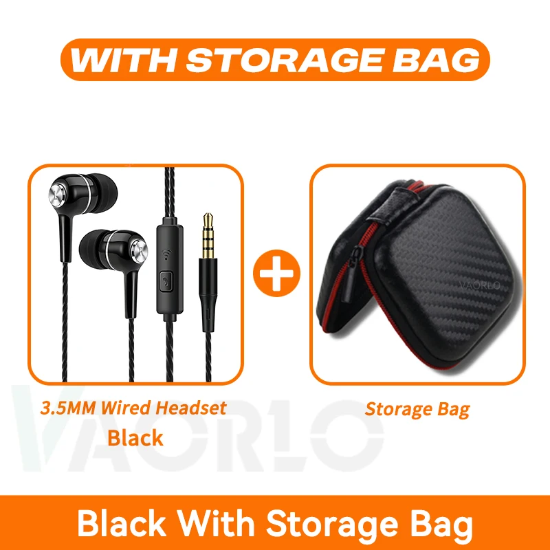 Black with Bag
