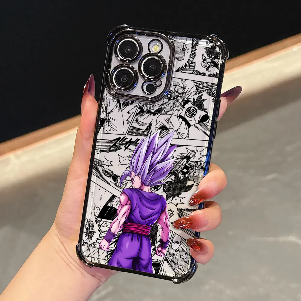 Anime Goku Super Saiyan Anti-Fall Airbag Phone Case