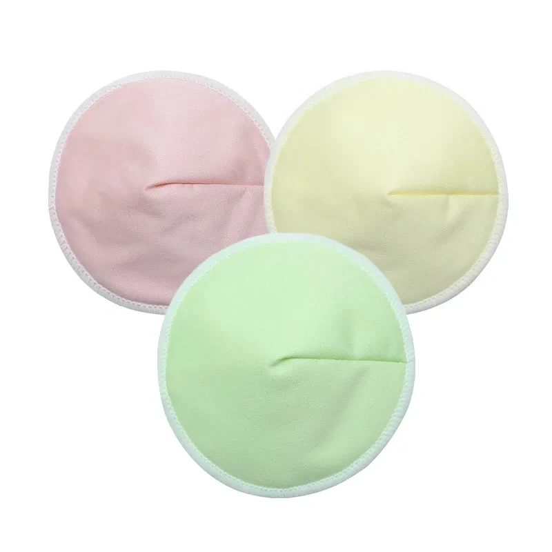 3 Pairs Reusable Nursing Pads Pregnant Women Skin Friendly Postpartum Washable Breast Pads Breastfeeding Accessory 2