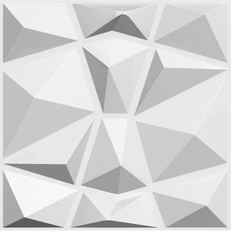 4/12 ชิ้น 3D แผ่นผนังพื้นผิวสำหรับตกแต่งผนังภายใน, เหมาะสำหรับห้องนั่งเล่นห้องโถงห้องนอนโรงแรมสำนักงาน 30 ซม.x30 ซม. 1