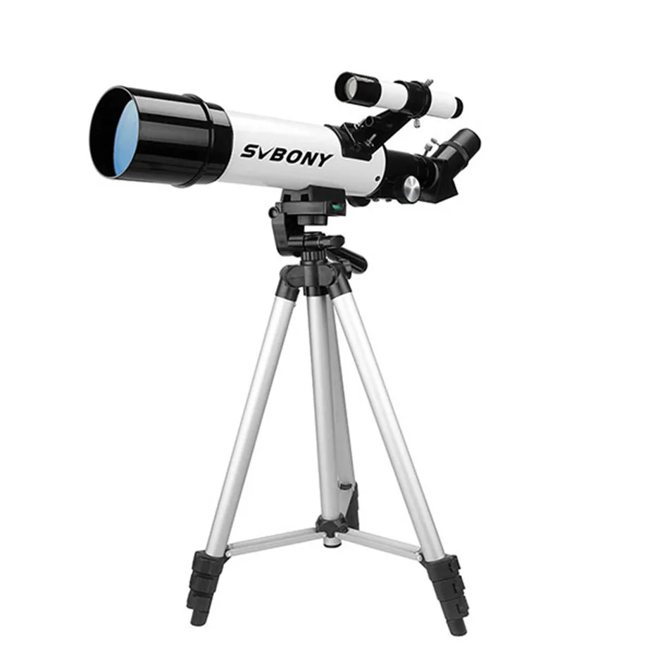 SVBONY SV501P Teleskop für Kinder, Anfänger, Erwachsene, astronomisches Brechungsteleskop für Geschenkmondplaneten, astronomisches Teleskop, mit Stativ und Rucksack, für Camping, bestes Einsteiger-Teleskop