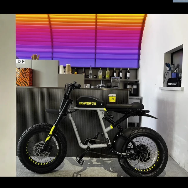 Super73 S2 R RXバッテリーステッカー For Super 73 SUPER73 S2 RX 73-Rx Electric Bike Battery