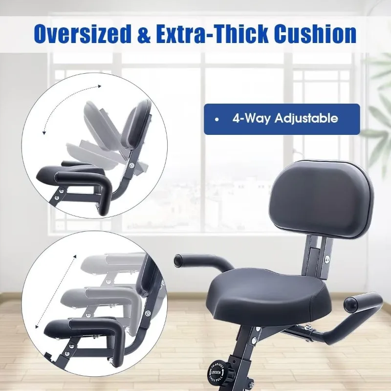 Foldable Magnetic Exercise Bike 3