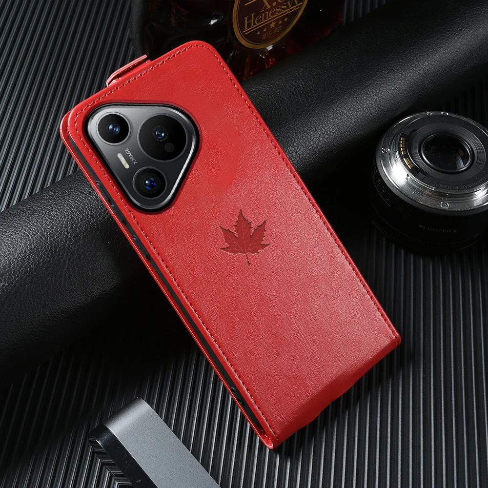 Huawei Pura Leather Business Flip Cover - Fashion Trend Edition