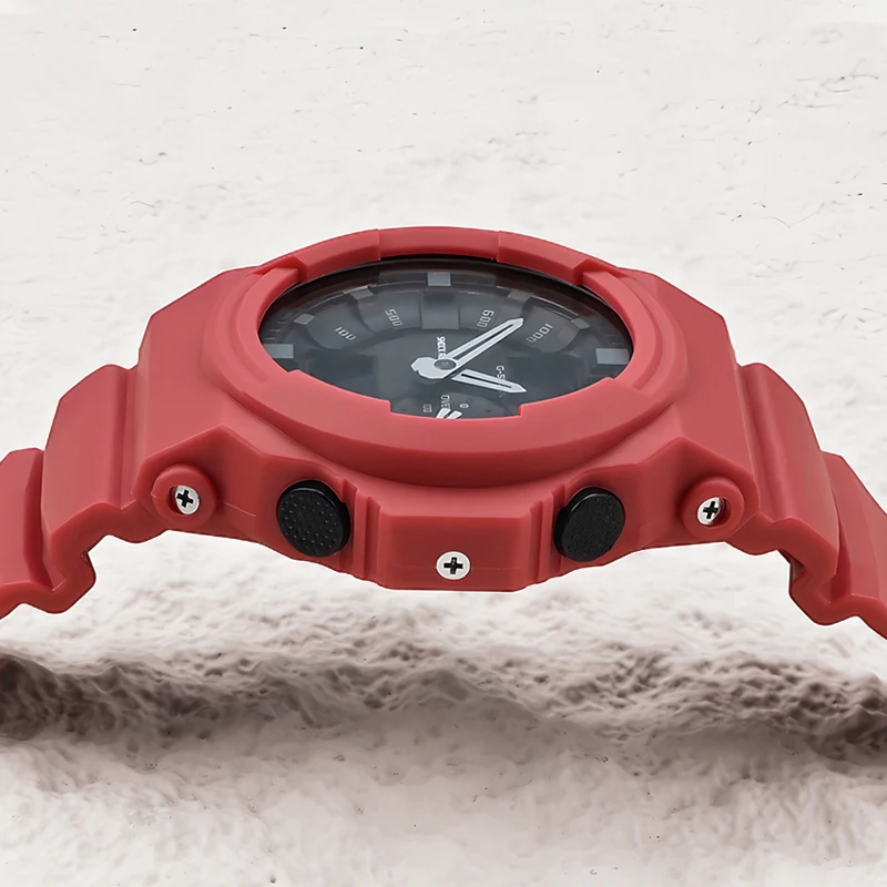 Resin Watch Strap and Case for CASIO G-SHOCK GA-150 GA-300/310 GLX