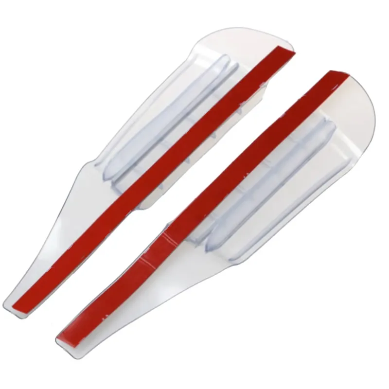 2pcs Air Drying Design Car Vehicles Side Rearview Mirror Rain Eyebrow Snow Shade Shield Guard Visors Clear