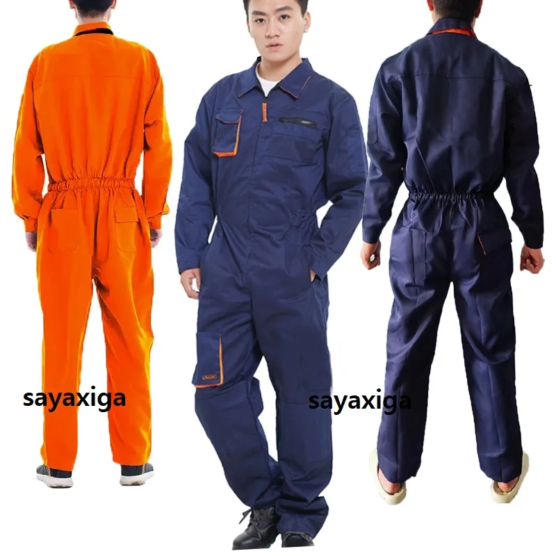 комбенизон для работы Рабочий Комбинезон Overol hombre, униформа для мужчин и женщин, Рабочий Комбинезон, сварочный костюм, механика для ремонта автомобиля, рабочая одежда 5XL