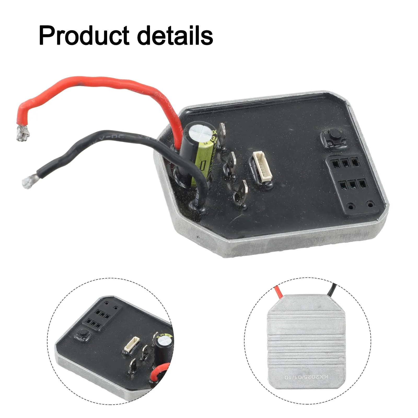 Bürstenloser Lithium-Elektroschrauber Steuerplatine Hochdrehmoment 1000Nm Controller Effiziente Wärmeableitung Elektrowerkzeug-Teile – Detail 6