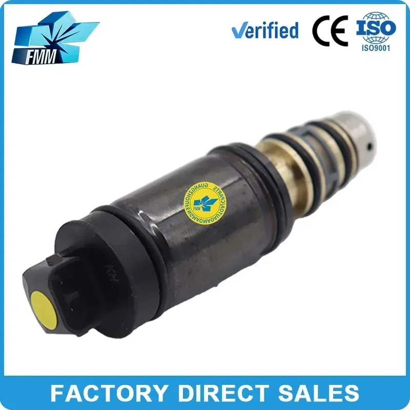 FMM 자동차 에어컨 압축기 메르세데스 벤츠 BMW Audi 6SEU16C 7SEU17C 용 전자 솔레노이드 제어 밸브