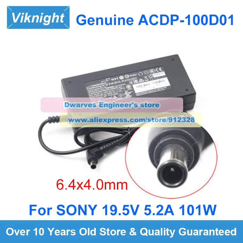 

Genuine ACDP-100D01 19.5V 5.2A 101W TV AC Adapter For Sony KDL-43W800C KDL-42W706B KDL-43W809C KDL-43W755C KDL42W706B KDL43W829B