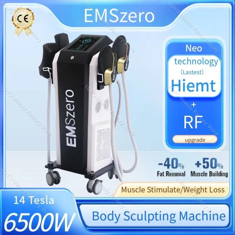 14 Tesla 6500W DLS EMS NEO Body Sculpting Machine EMS Weight Loss Stimulate Muscle Slimming  Home Appliances Nova RF Emszero