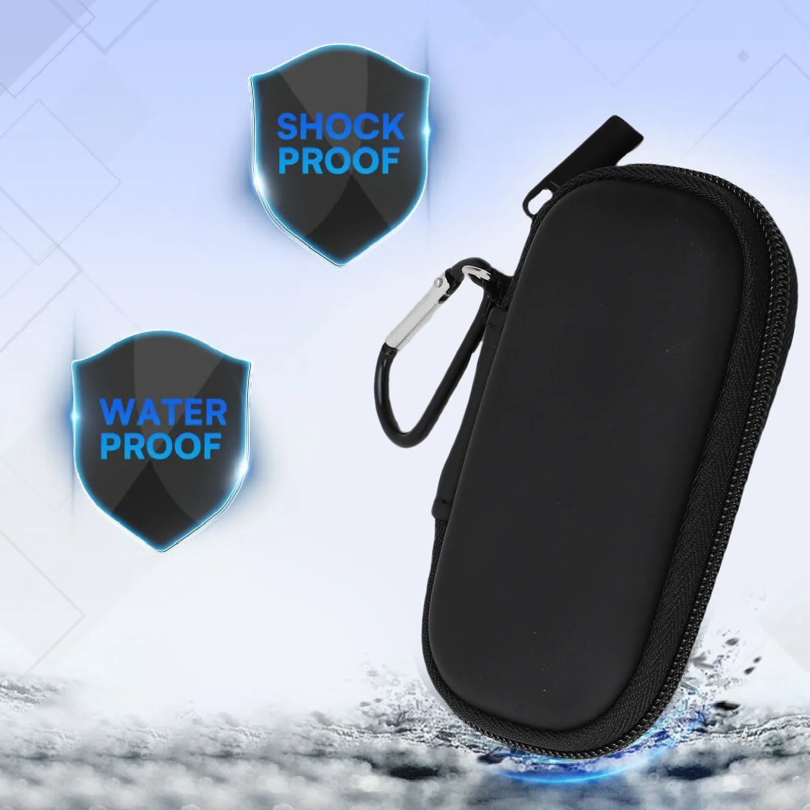 Durable Travel Hard Case with Strap and Climbing Buckle