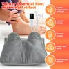Electric Foot Heating Pad Universal Soft Plush Washable Feet Foot Warmer Heater Foot Warming Mat for Winter Home Room Office Use 1