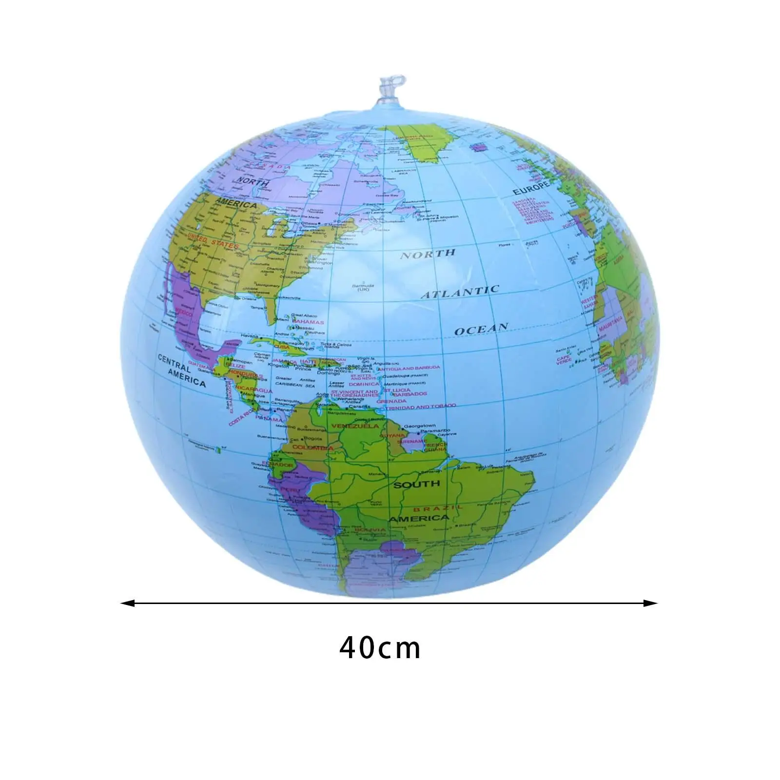 Inflatable Globe Early Educational Language Learning Tools 16 Inches