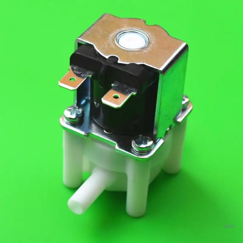 

Электрический пластиковый соленоид для клапана 12 В, 24 В, 220 В, нормальный замкнутый соленоид для трубы 1/4, быстрое соединение для водяного дозатора O