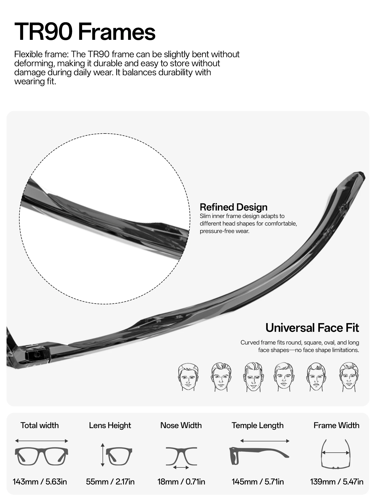 UV400 Photochromic Sunglasses for Outdoor Sports and Fashion