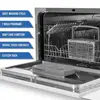 Portable Mini Countertop Dishwasher 6-Place Setting 7 Wash Programs Compact Easy Use Extra-Drying Function User-Friendly Display 2