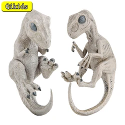 Dinosaur Baby Model Simulation Animals Jurassic World Light Color Plastic Toys Collection Room Decor Dinosaurs For Children Toys