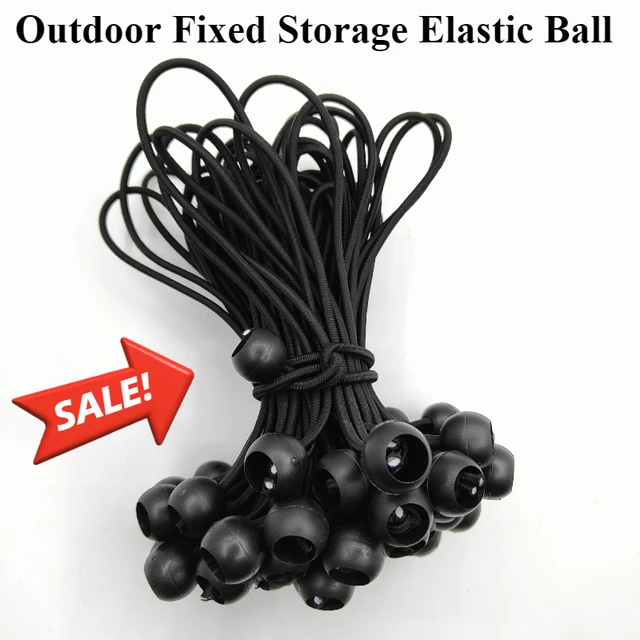 Outdoor Elastic Ball Rope Bungee Cords Portable Tarpaulin Awning Canopy Heavy Duty Tarp Tie Down for Shelter Tent Fixing Outdoor Elastic Ball Rope Bungee Cords Portable Tarpaulin Awning Canopy Heavy Duty Tarp Tie Down for Shelter Tent Fixing