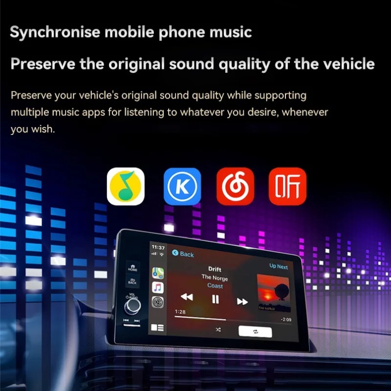 Nuovo 4-in-1 Wireless Carplay per auto Airplay Mirror Link Android Auto Connect Adattatore Carplay wireless 3in1 per Apple e Android - Image 3