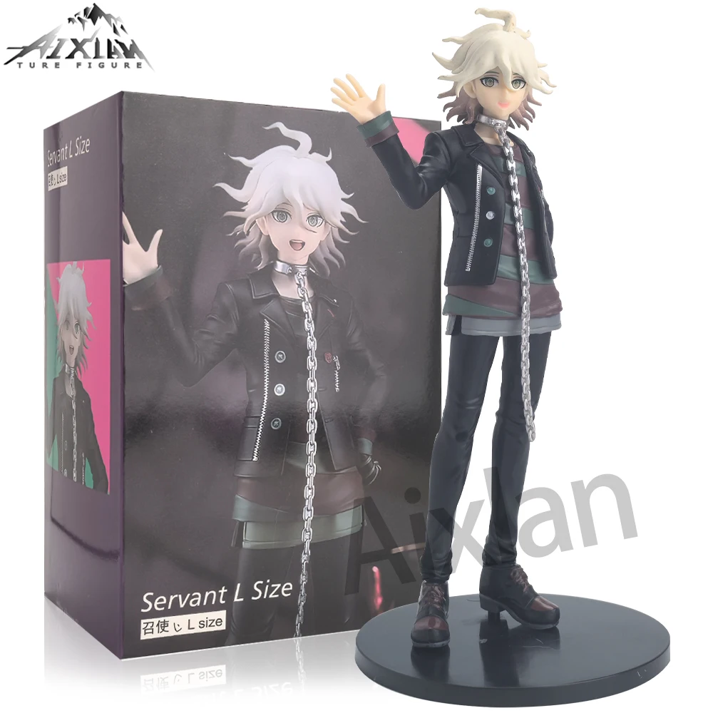 Stylized Komaeda Nagito Collectible Anime Figure - 20cm Action Doll Miniature Toy