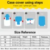 Suitcase Protective Cover Protector 18-30 inch Baggage cover Travel Accessories Elastic Luggage Dust Covers colorful bear 2