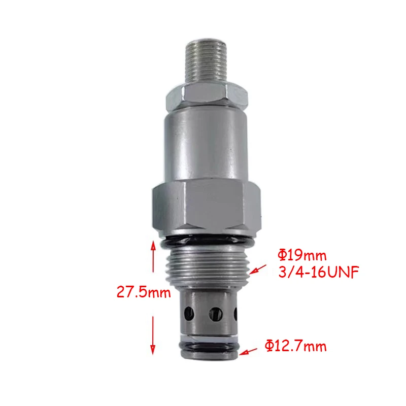 Hydraulic Direct Acting Relief Valve LRV08-20 Hydraulic System with Handwheel Adjustable Pressure Valve CRV-02