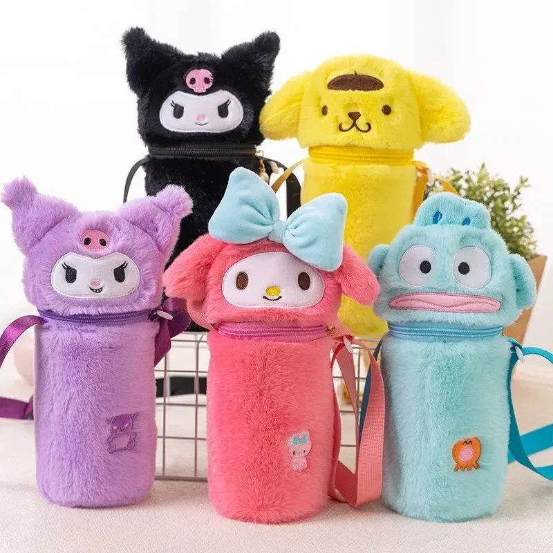 

Kawaii Kids Water Cup Bag Cinnamoroll Water Bottle Pouch Y2K Anime Kuromi My Melody Girl Cute Water Cup Protector Christmas Gift