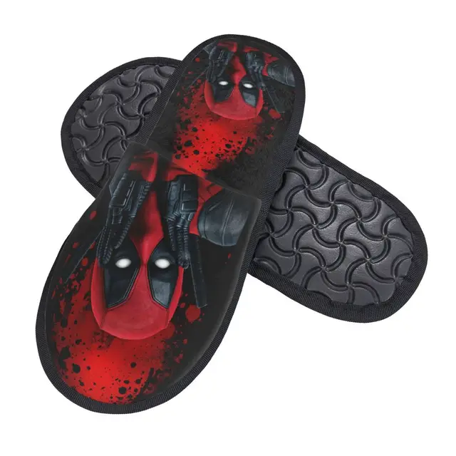 deadpool slippers