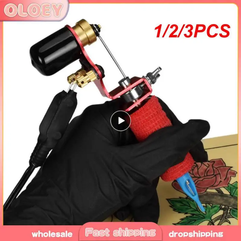 

1/2/3 шт. вращающаяся тату-машинка, профессиональный тату-пистолет, для тела, перманентного макияжа, шейдер, подводка, моторные инструменты, аксессуары для макияжа и татуировок