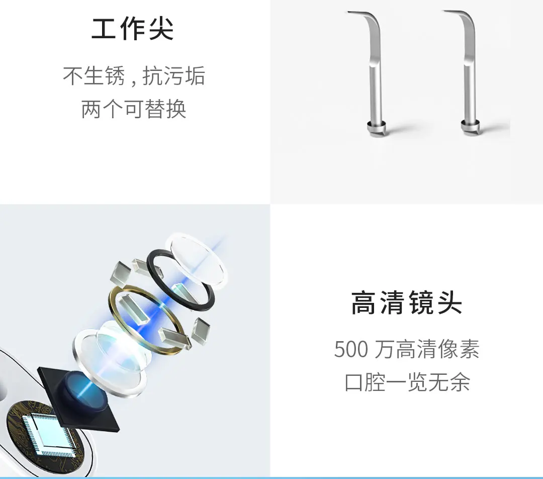 XIAOMI SUNUO T12 Pro Ultrasonic Dental Oral Teeth Cleaner Removal Whitening description image 28