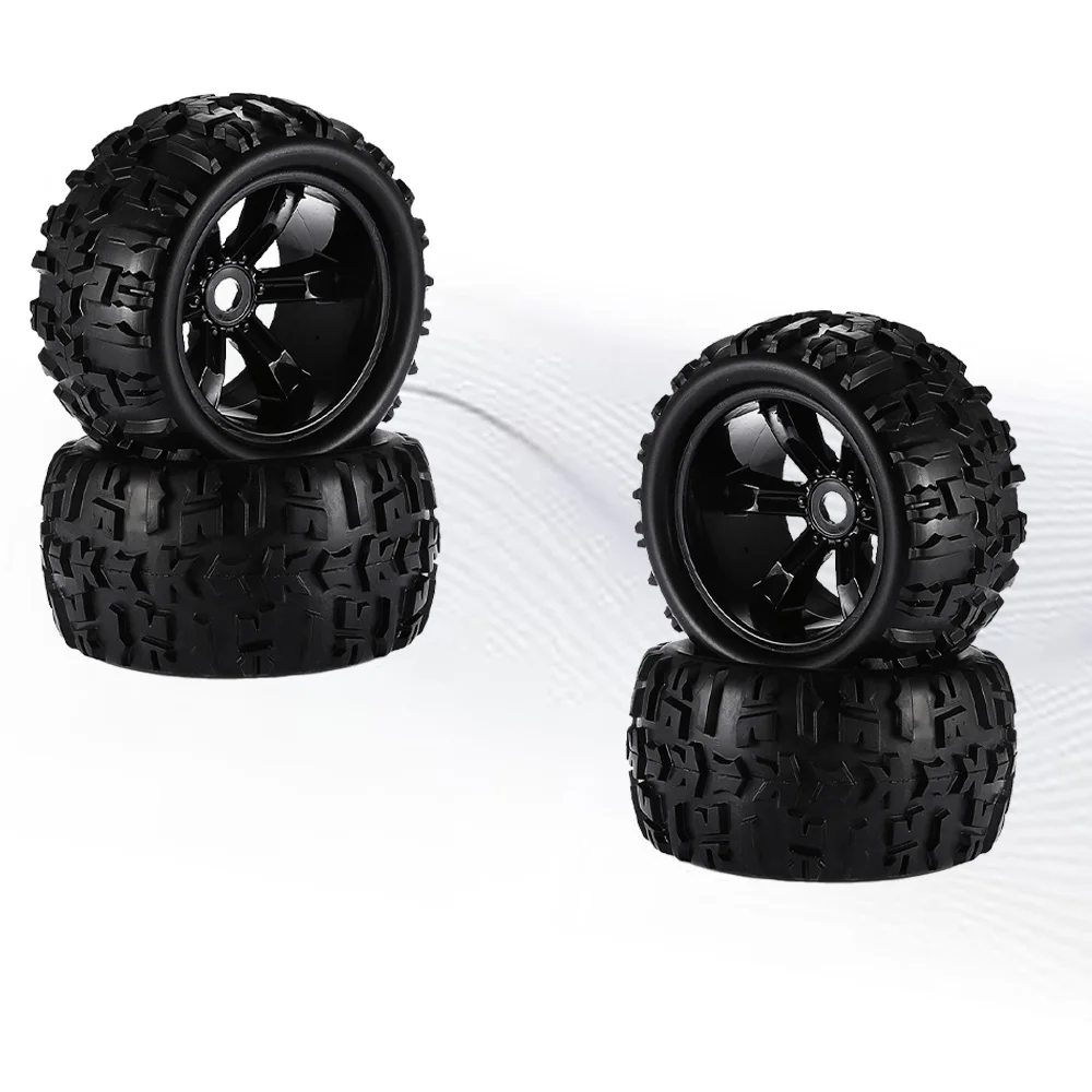 2 Pz 4 Pz Zd Racing1/8 Truggy Monster Truck Pneumatici Ruota 17Mm Hex Hub Pneumatico Per Traxxas Maxx Tmaxx E-Revo Revo 3.3, Jlb Cheetah M