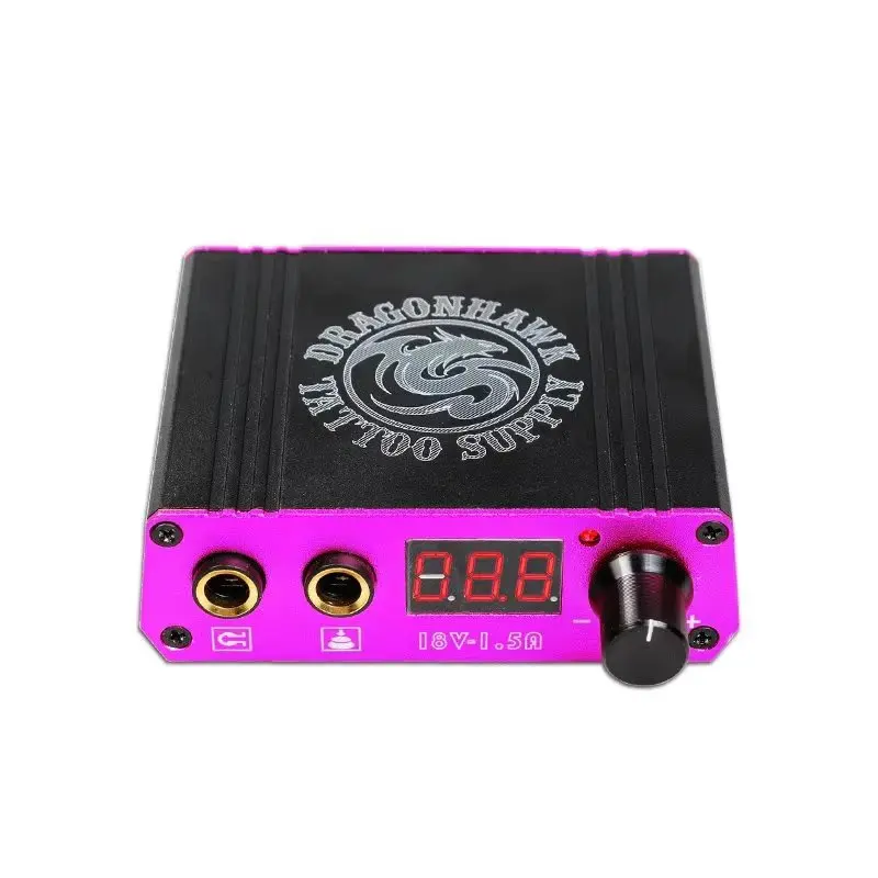 Dragonhawk Top Quality Mini Tattoo Power Box LCD For Tattoo