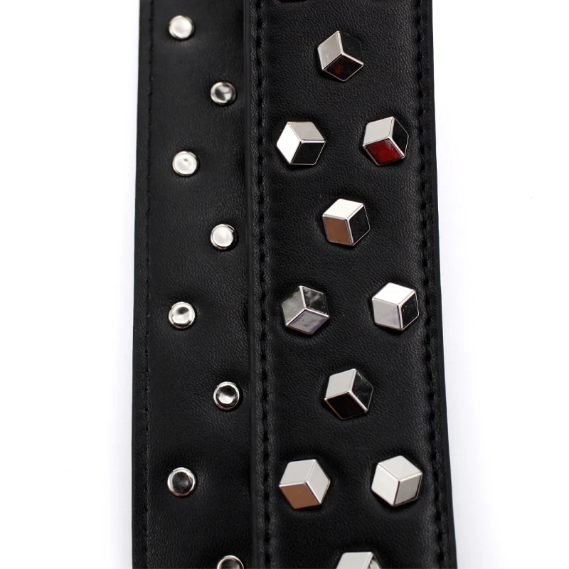 TINBERON Bag Strap For Genuine Leather Adjustable Wide Crossbody Strap Fashion Metal Rivets Bag Accessories Belt Shoulder Straps