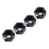 MIBIDAO 4Pcs 5mm to 7mm/12mm Hex Wheel Hub Adapters Conversion for Axial SCX24 1/24 Wheels on WPL D12 1/10 RC Car Upgrade Parts 2